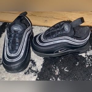 Nike Kids Black and White Sneakers